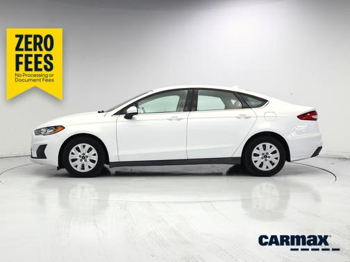 White 2020 Ford Fusion S