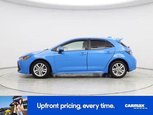 Blue 2019 Toyota Corolla Hatchback SE