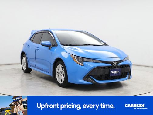 Blue 2019 Toyota Corolla Hatchback SE