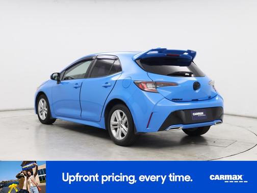 Blue 2019 Toyota Corolla Hatchback SE
