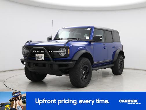 Blue 2021 Ford Bronco First Edition