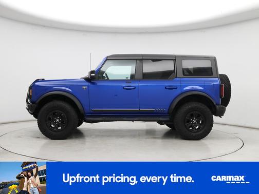 Blue 2021 Ford Bronco First Edition
