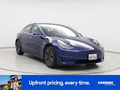 Blue 2020 Tesla Model 3 Standard Range Plus