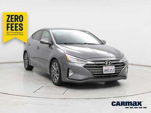 Gray 2020 Hyundai ELANTRA Limited