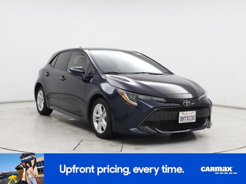Blue 2019 Toyota Corolla Hatchback SE