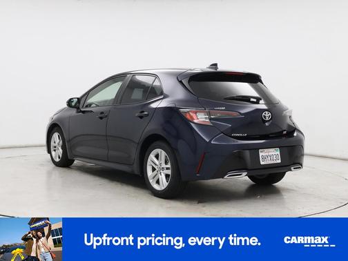 Blue 2019 Toyota Corolla Hatchback SE
