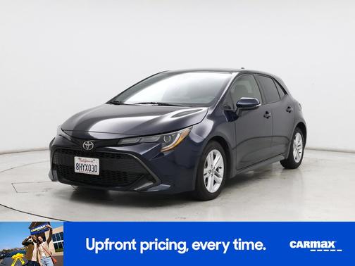 Blue 2019 Toyota Corolla Hatchback SE