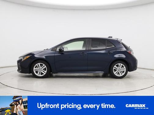 Blue 2019 Toyota Corolla Hatchback SE