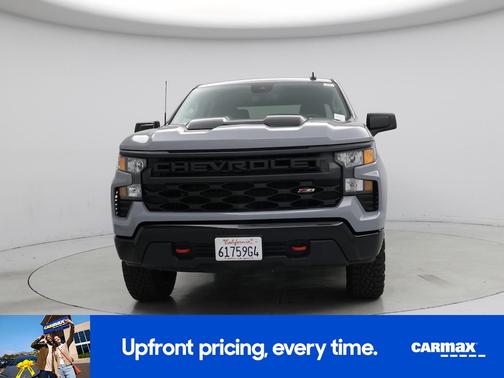 Gray 2025 Chevrolet Silverado 1500 Custom Trail Boss