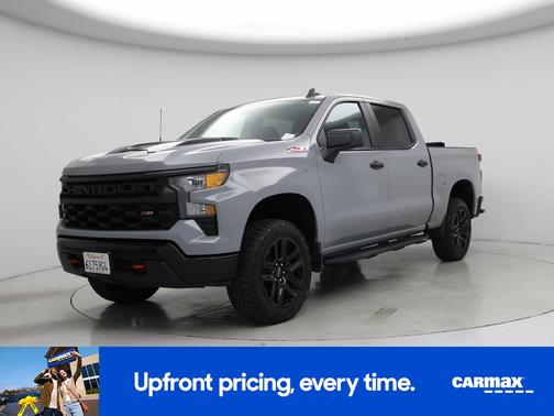 Gray 2025 Chevrolet Silverado 1500 Custom Trail Boss