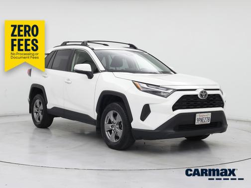 White 2024 Toyota RAV4 XLE