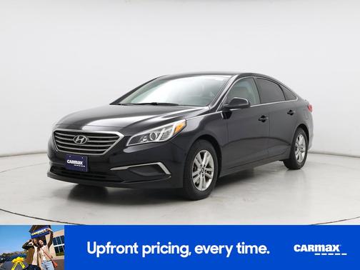 Black 2017 Hyundai SONATA SE