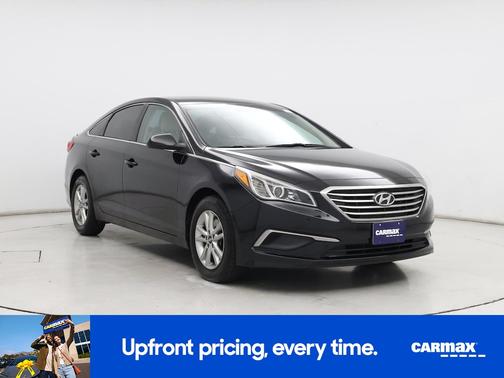 Black 2017 Hyundai SONATA SE