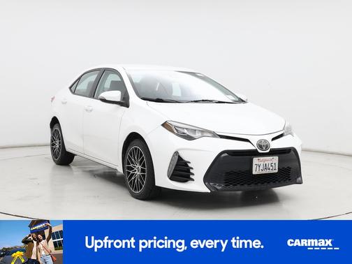 White 2017 Toyota Corolla SE
