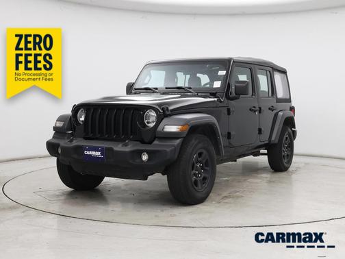 Black 2023 Jeep Wrangler Unlimited Sport