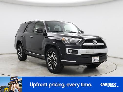 Black 2017 Toyota 4Runner Limited