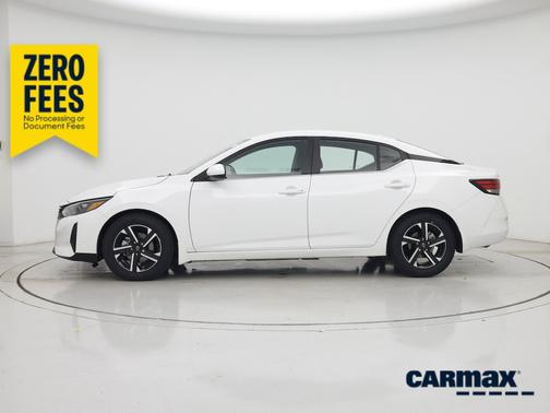White 2024 Nissan Sentra SV