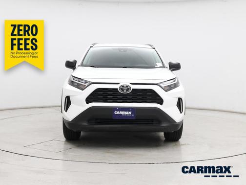 White 2025 Toyota RAV4 Hybrid LE