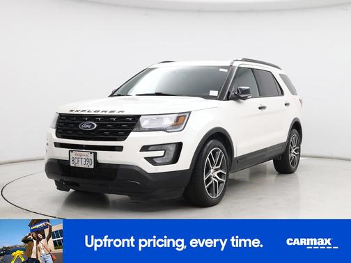White 2017 Ford Explorer Sport