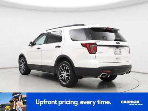 White 2017 Ford Explorer Sport