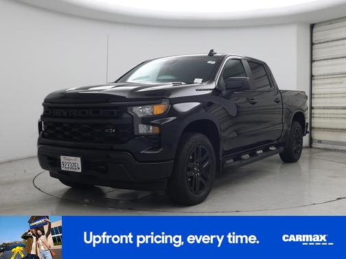 Black 2025 Chevrolet Silverado 1500 Custom