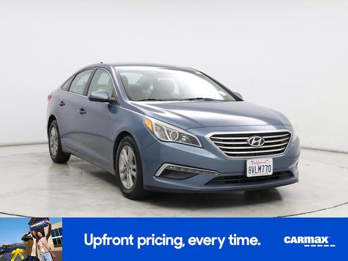 Blue 2015 Hyundai SONATA SE