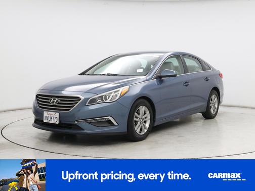 Blue 2015 Hyundai SONATA SE