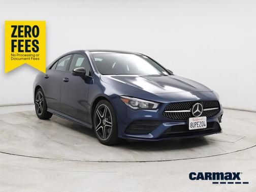 Blue 2020 Mercedes-Benz CLA 250