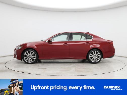Red 2015 Lexus GS 350