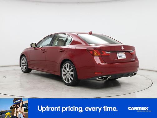 Red 2015 Lexus GS 350