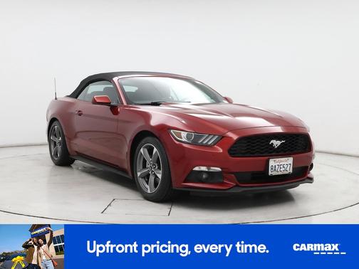 Red 2017 Ford Mustang