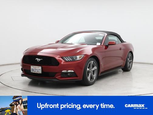 Red 2017 Ford Mustang