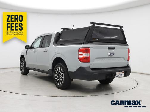 Blue 2022 Ford Maverick Lariat