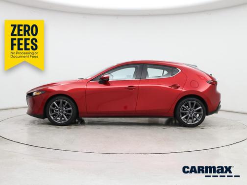 Red 2021 Mazda Mazda3 Select