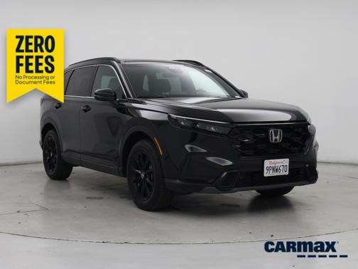 Black 2025 Honda CR-V Hybrid Sport-L