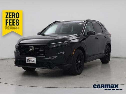 Black 2025 Honda CR-V Hybrid Sport-L