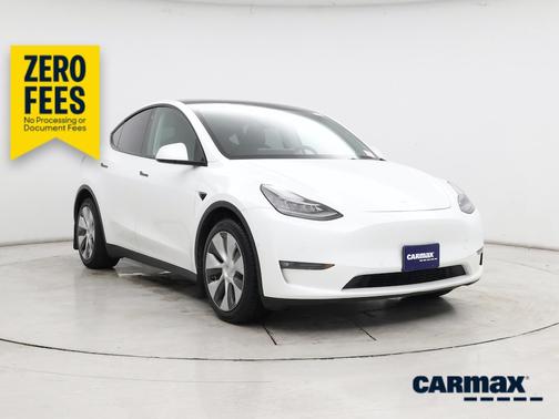 White 2021 Tesla Model Y Long Range