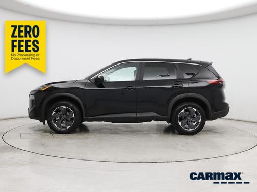 Black 2025 Nissan Rogue SV