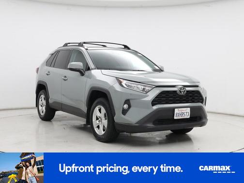 Green 2021 Toyota RAV4 XLE