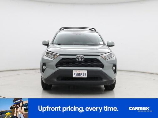 Green 2021 Toyota RAV4 XLE