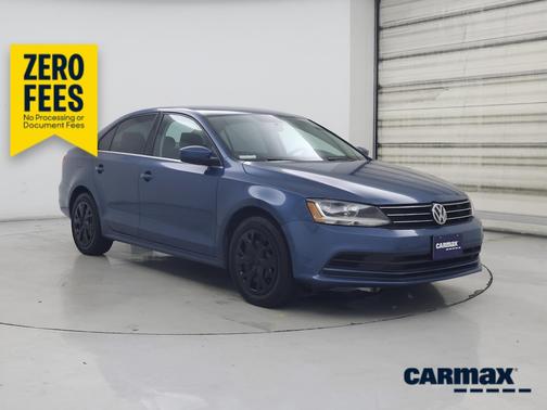 Blue 2017 Volkswagen Jetta S