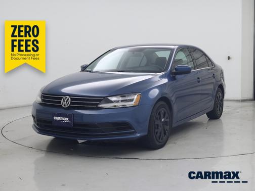 Blue 2017 Volkswagen Jetta S