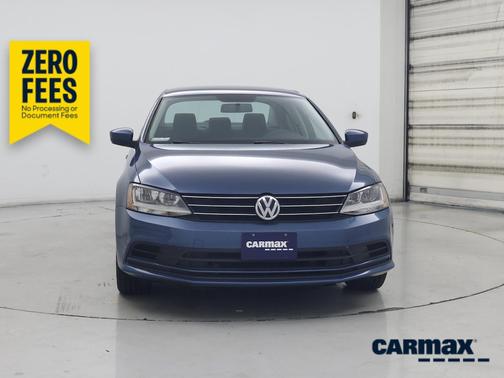 Blue 2017 Volkswagen Jetta S