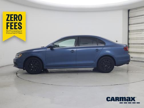 Blue 2017 Volkswagen Jetta S