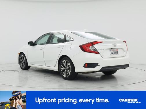 White 2017 Honda Civic EX-L