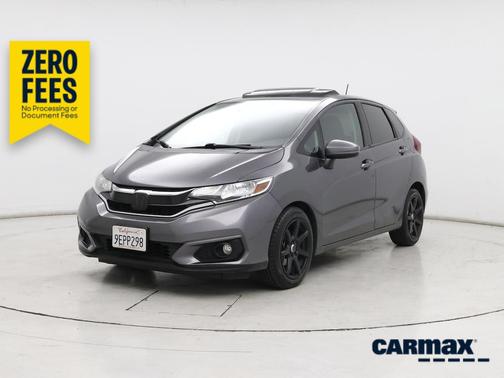 Gray 2018 Honda Fit EX