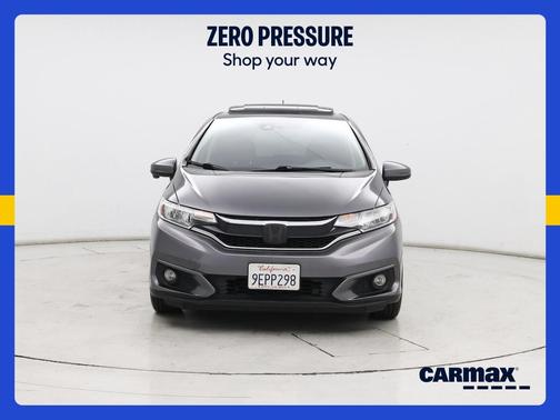 Gray 2018 Honda Fit EX