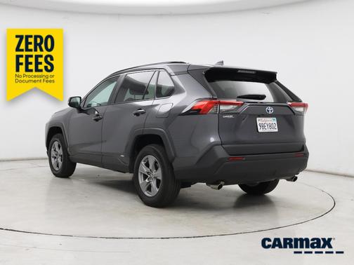 Gray 2022 Toyota RAV4 Hybrid LE
