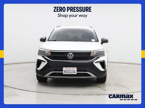 White 2022 Volkswagen Taos S