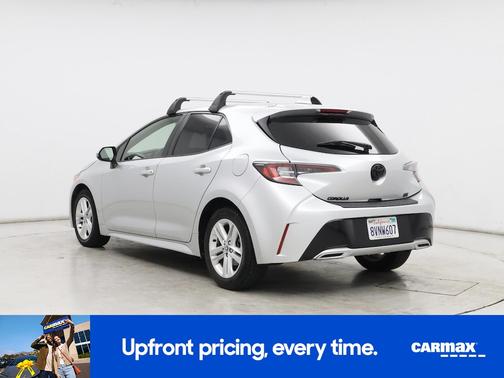 Silver 2021 Toyota Corolla Hatchback SE